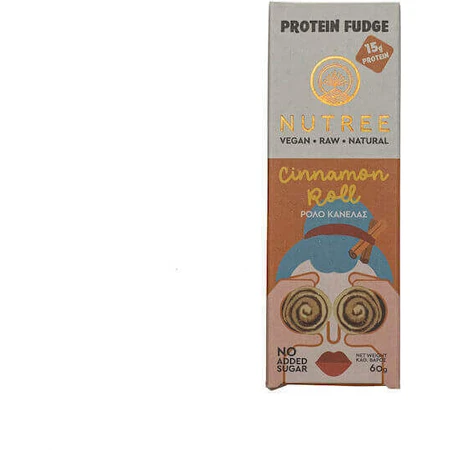 Nutree Fudge Протеїновий рулет з корицею зі смаком помадки 60гр: ціни та характеристики
