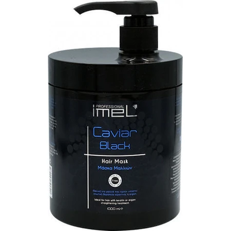 Imel Caviar Black Black Mask Відновлююча маска для волосся 1000мл: ціни та характеристики