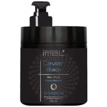 Imel Caviar Black Black Mask Відновлююча маска для волосся 1000мл: ціни та характеристики