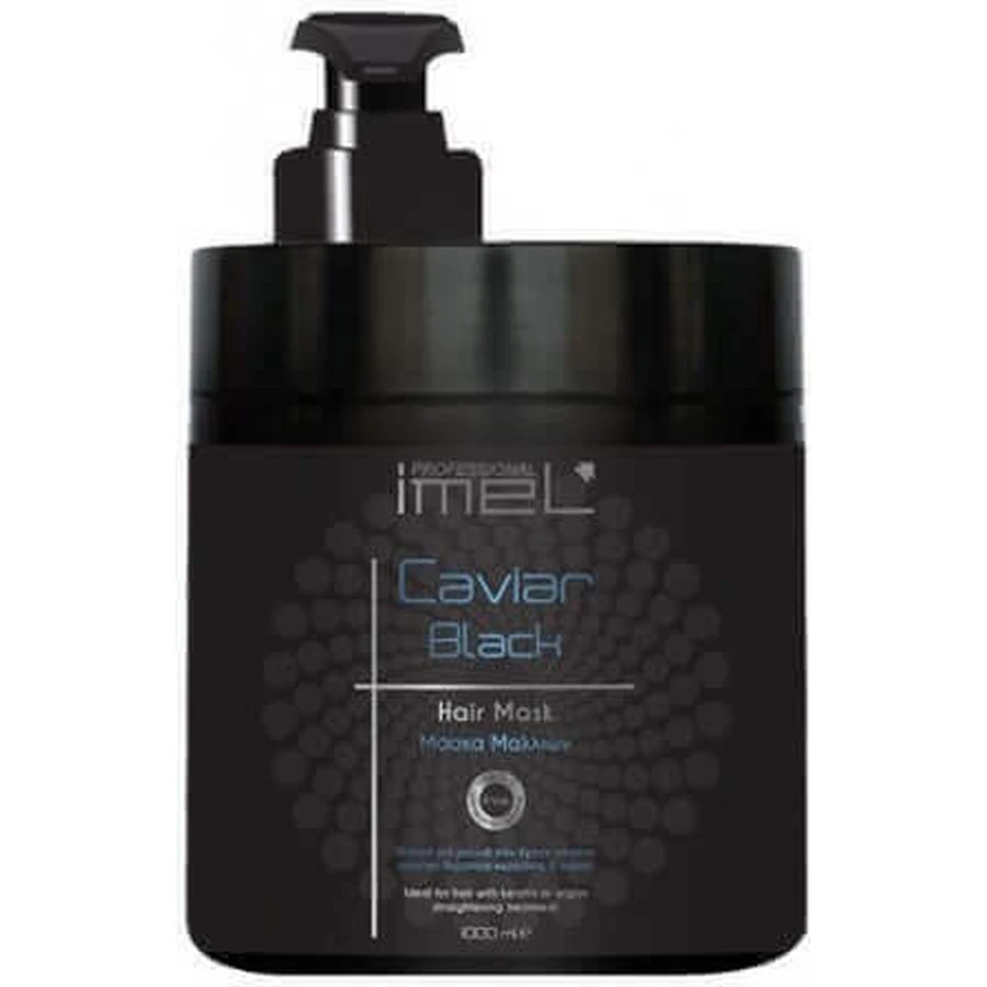 Imel Caviar Black Black Mask Відновлююча маска для волосся 1000мл: ціни та характеристики
