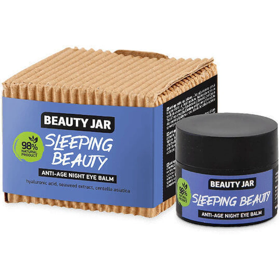 Beauty Jar Sleeping Beauty Увлажняющий и антивозрастной бальзам для глаз с гиалуроновой кислотой 15 мл: цены и характеристики