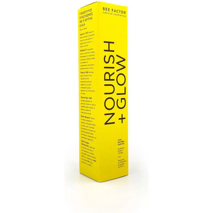 Bee Factor Nourish & Glow Питательное масло для волос против выпадения и секущихся кончиков 100 мл: цены и характеристики