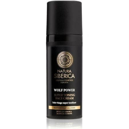 Natura Siberica Men Wolf Power Зволожуючий крем для обличчя для чоловіків 24 години з пантенолом 50 мл: ціни та характеристики