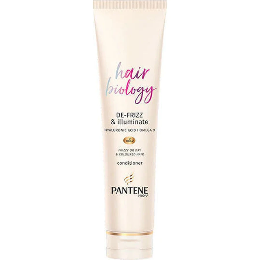 Pantene Hair Biology Defrizz Hair Biology Ful & Vibrant Illuminate Увлажняющий кондиционер для всех типов волос 160 мл: цены и характеристики