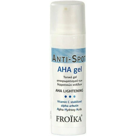 Froika Anti-Spot AHA 24h Дневной гель для лица с SPF30 для увлажнения, устранения несовершенств и пигментных пятен с витамином С 30 мл: цены и характеристики