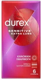 Durex Преконсервант Durex Sensitive Sensitive Extra Lube Преконсервант 6шт