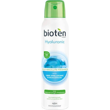 Гіалуроновий дезодорант Bioten Hyaluronic Гіалуроновий дезодорант 48 год Спрей 150мл: ціни та характеристики