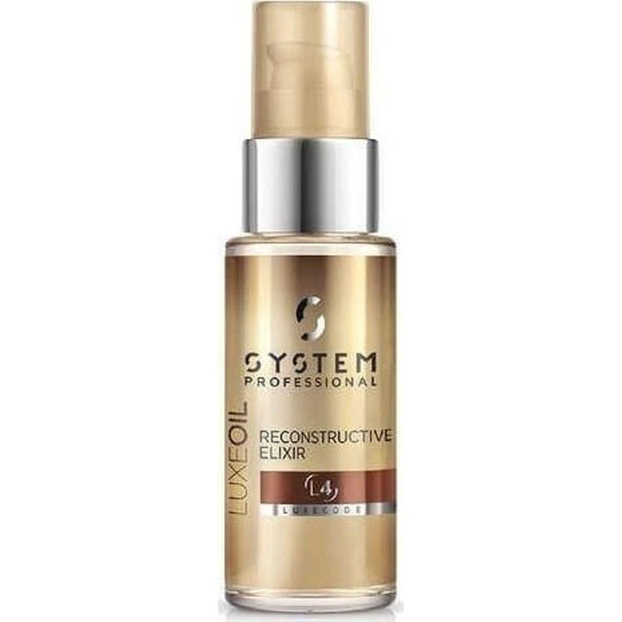System Professional Luxe Luxe Reconstructive Elixir L4 Восстанавливающее масло для волос с кератином 30 мл: цены и характеристики