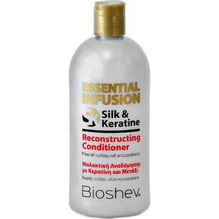 Bioshev Professional Silk & Keratin Reconstruction / Живильний кондиціонер для всіх типів волосся 500 мл
