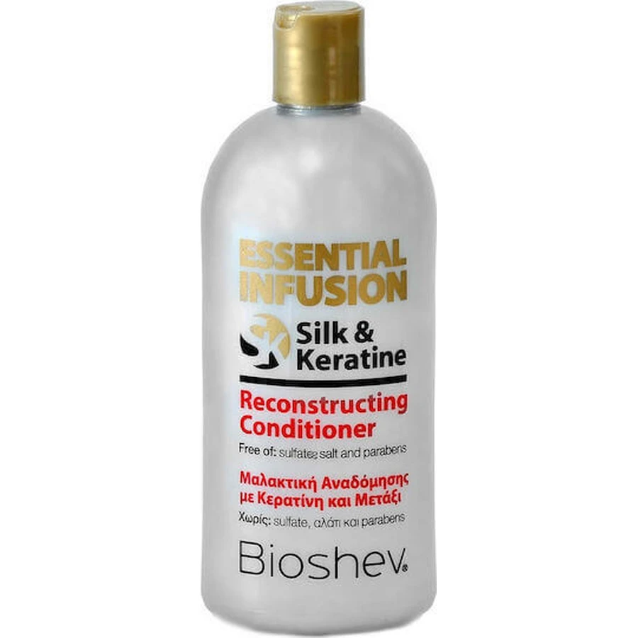 Bioshev Professional Silk & Keratin Reconstruction/Nourishing Conditioner for All Hair Types 500ml: цены и характеристики
