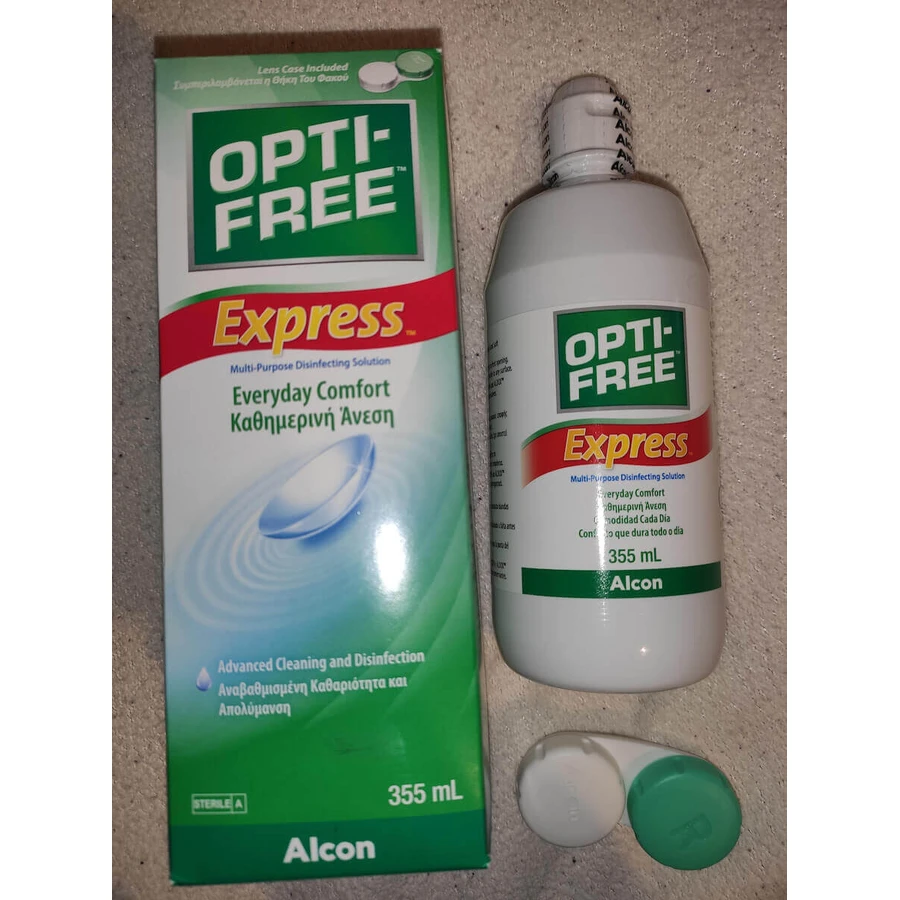 Розчин для контактних лінз Alcon Opti-free Express 0 мл та 355 мл: ціни та характеристики
