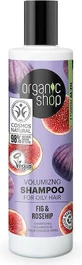 Organic Shop Инжир и шиповник Кондиционер для объема жирных волос 280 мл
