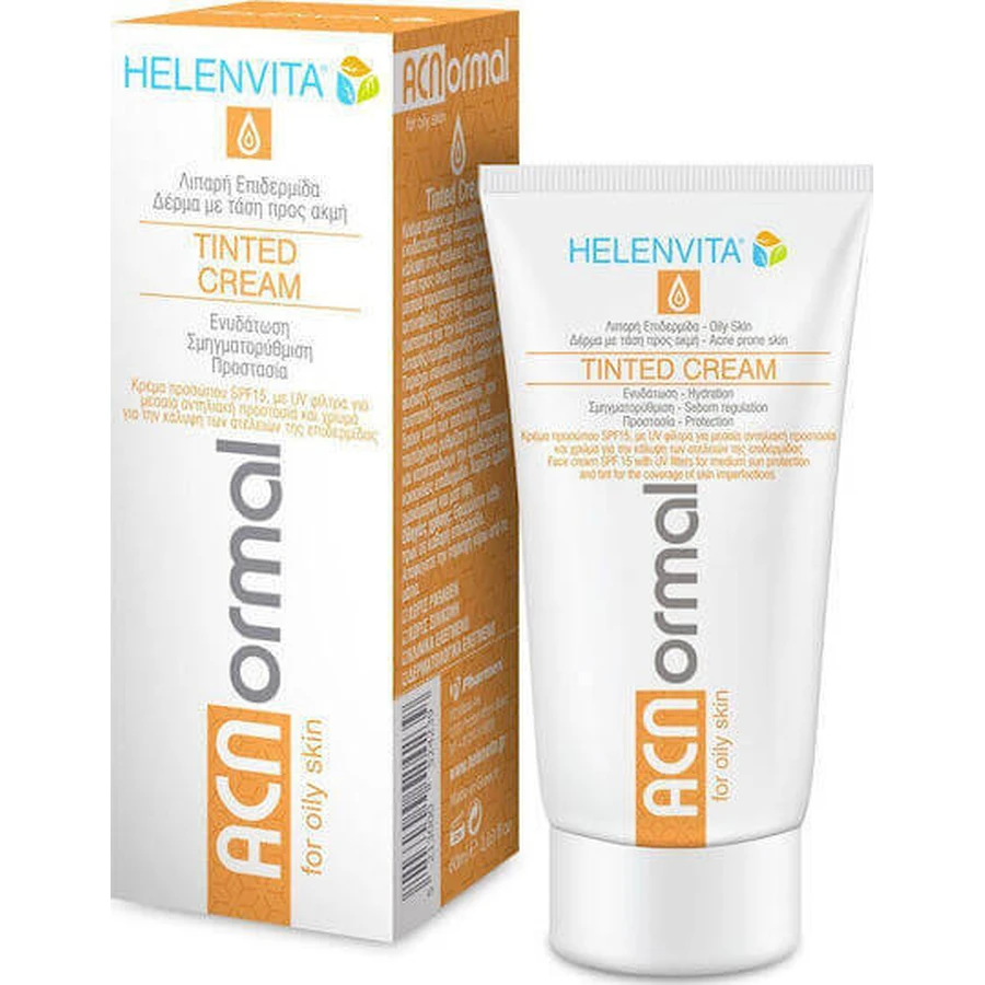 Helenvita ACNormal ACNormal Цветной дневной крем для лица с SPF15 от пятен 60 мл: цены и характеристики