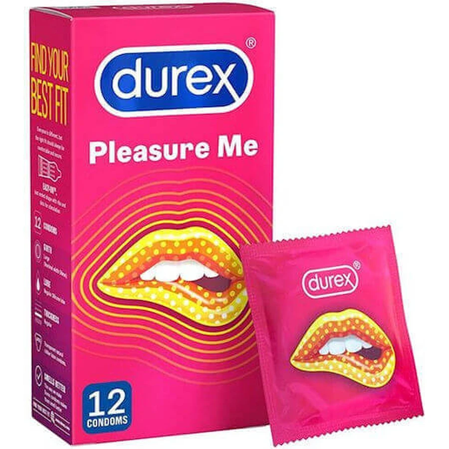 Дюрекс презерватив Pleasure Me ребристий 12шт: ціни та характеристики