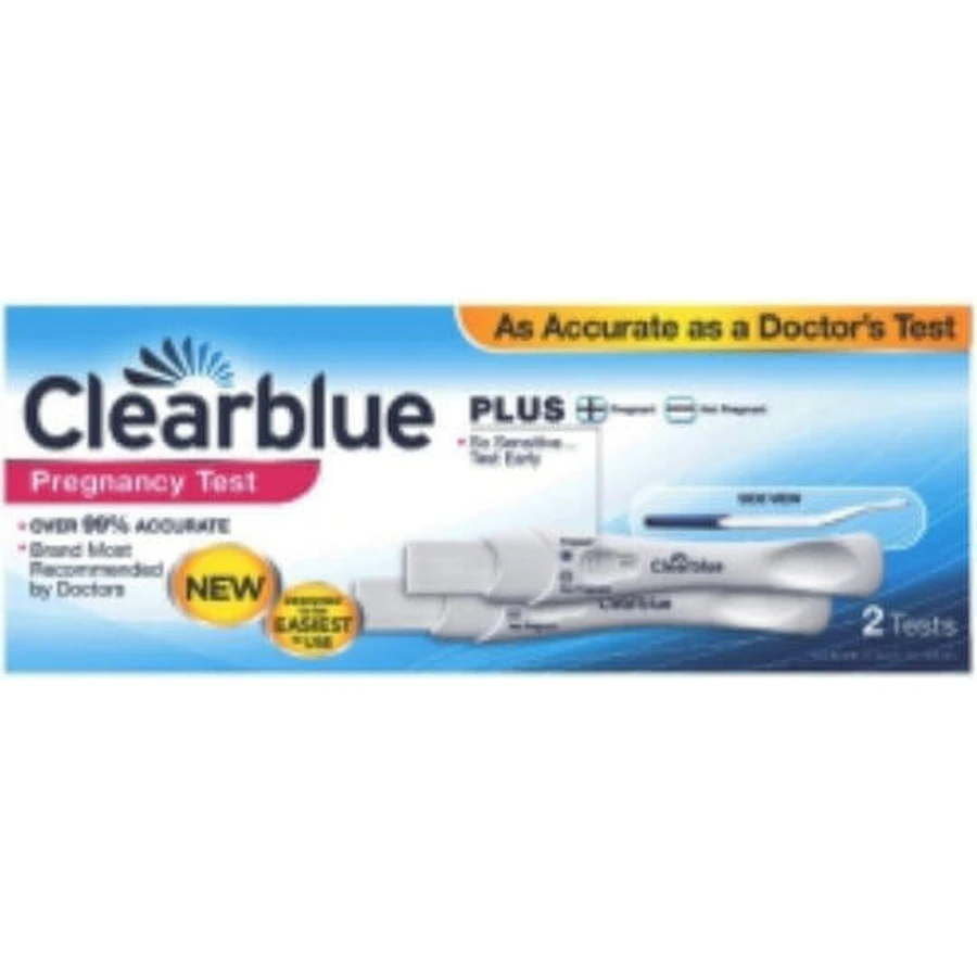 Тест на беременность Clearblue Plus 2buc: цены и характеристики
