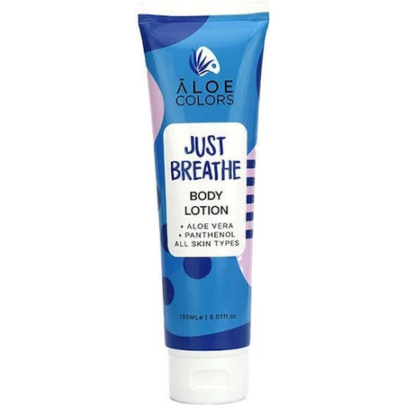 Aloe Colors Just Breath Увлажняющий лосьон для тела с алоэ вера для чувствительной кожи 150 мл: цены и характеристики