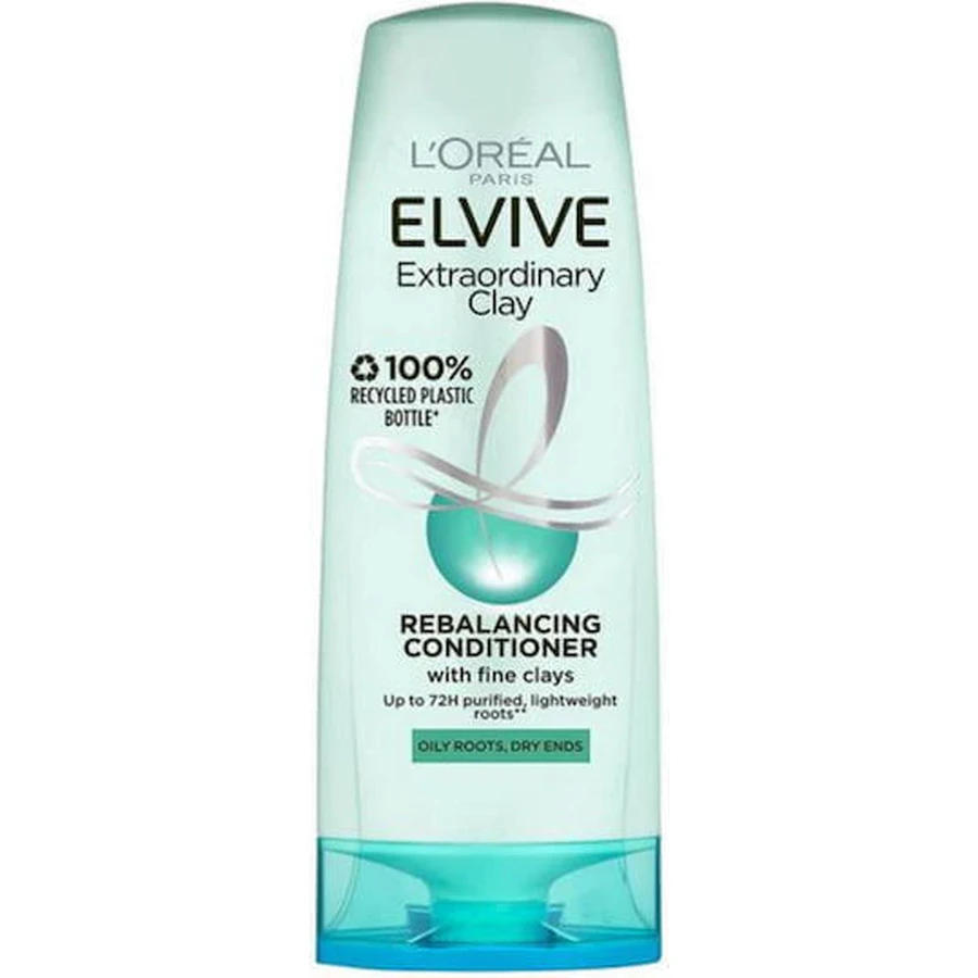 L'Oreal Paris Elvive Екстраординарний глиняний зволожуючий кондиціонер для сухого волосся 250 мл: ціни та характеристики