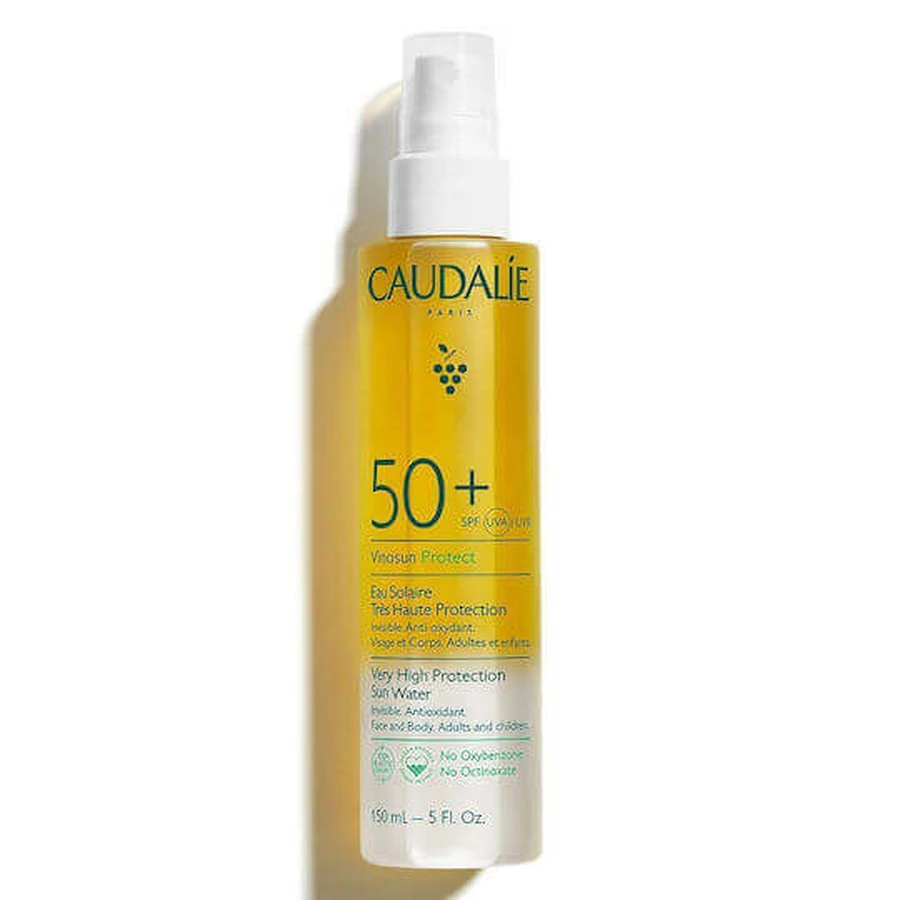Caudalie Vinosun Солнцезащитный лосьон для лица и тела SPF50 спрей 150 мл: цены и характеристики