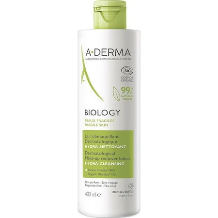 A-Derma Biology Лосьон для снятия макияжа с лица 400 мл: цены и характеристики