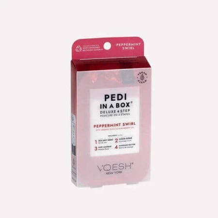 Voesh Pedi In A Box Peppermint Swirl Deluxe Moisturising Foot Salts 1 Piece: цены и характеристики