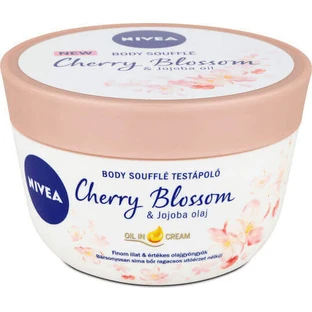 Зволожуючий мус для тіла Nivea з вишневим цвітом та олією жожоба 200 мл