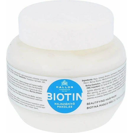 Kallos Biotin Beautifying Маска для відновлення волосся з біотином 275мл: ціни та характеристики