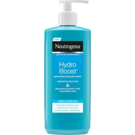 Зволожуючий гель для тіла Neutrogena Hydro Boost з гіалуроновою кислотою для сухої та чутливої шкіри 250 мл: ціни та характеристики