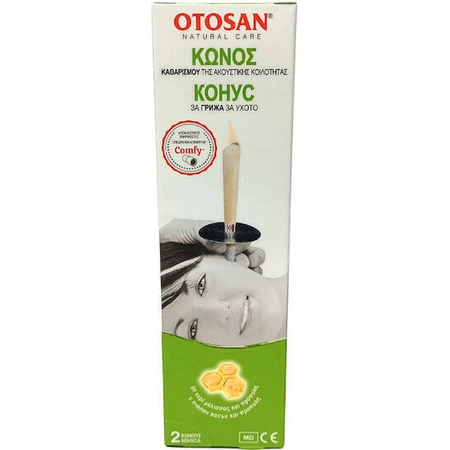 Конус для чищення вушної порожнини Otosan Comfy для чищення вух 2шт: ціни та характеристики
