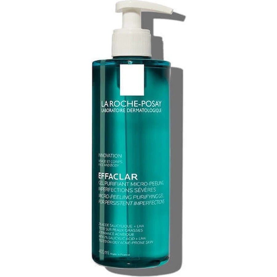 La Roche Posay Effaclar Микропилинг-гель для лица для кожи, склонной к акне 400 мл: цены и характеристики
