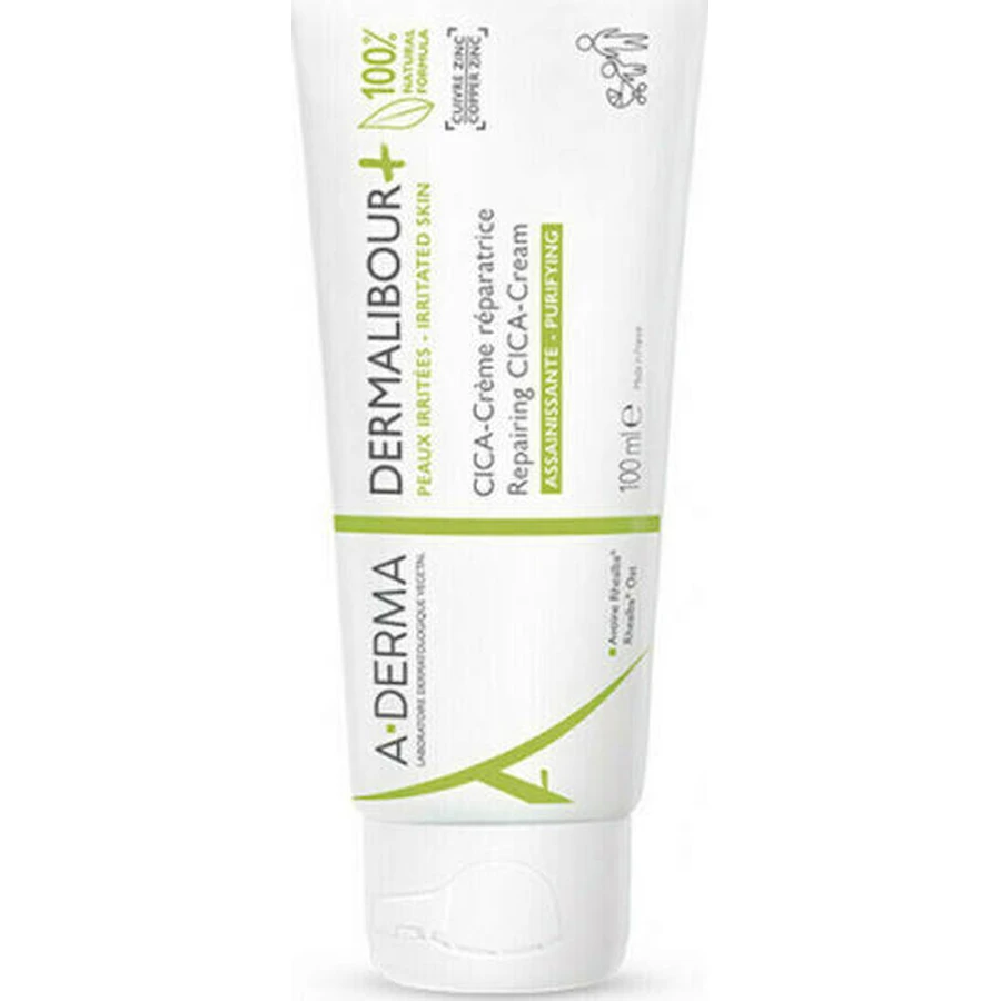 A-Derma Dermalibour Dermalibour Cica-Cream Увлажняющий крем для тела для сухой и чувствительной кожи 100 мл: цены и характеристики
