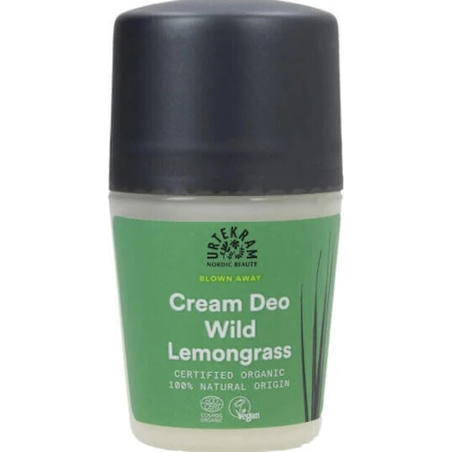 Дезодорант-рулон Urtekram Cream Wild Lemongrass Дезодорант-рулон 50мл: ціни та характеристики