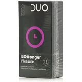 Дует пресервантів LOoonger Pleasure з ефектом затримки 12шт