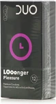 Дует пресервантів LOoonger Pleasure з ефектом затримки 12шт