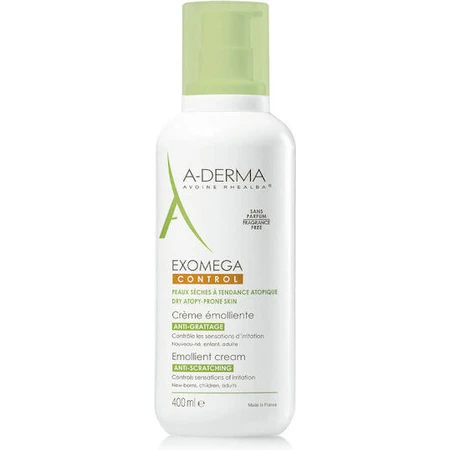 A-Derma Exomega Exomega Control Emollient Cream Увлажняющий регенерирующий крем для атопичной кожи 400 мл: цены и характеристики