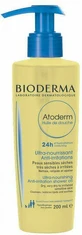Bioderma Atoderm Ультрапоживна олія для очищення тіла для сухої та дуже сухої шкіри, підходить для атопічної шкіри 200 мл