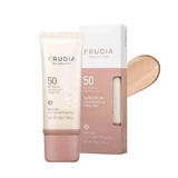 Frudia Bare Skin Foundation Солнцезащитный крем для лица SPF50 с пигментом 40 г