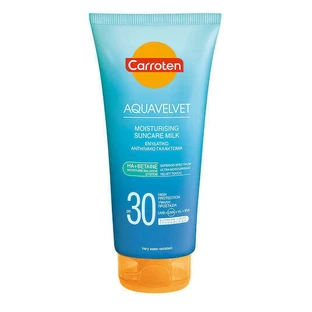 Водостійкий сонцезахисний крем для тіла "Морквяне молоко" Aquavelvet SPF30 200 мл