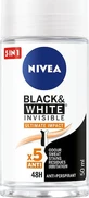 Nivea Nivea Black & White Invisible Invisible Ultimate Impact Антиперспирант-дезодорант 48h Roll-On 50ml