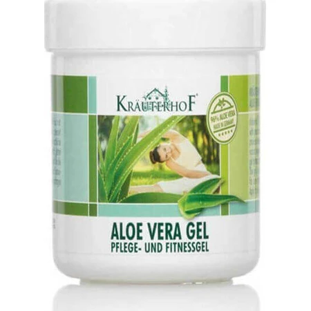 Krauterhof Aloe Vera Aloe Vera Gel Зволожуючий регенеруючий гель з алое вера для всіх типів шкіри 100 мл: ціни та характеристики