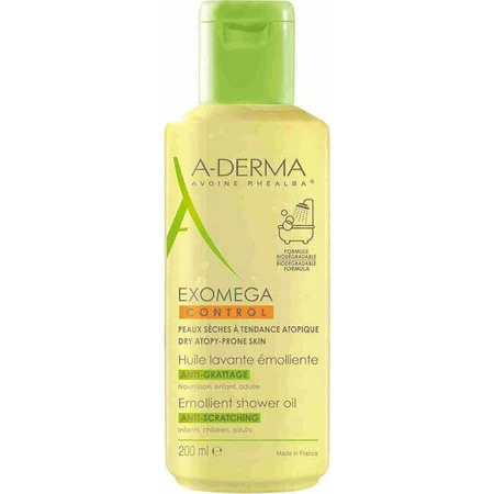 A-Derma Exomega Очищающее масло для тела, подходящее для атопичной кожи 200 мл: цены и характеристики