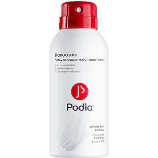 Podia Athlete's Foot Deodorant Foot Fungus Spray Aluminium Free 150ml