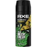 Дезодорант Axe Wild Wild Mojito & Cedarwood Non Stop Fresh Дезодорант-спрей на 48 годин 150 мл