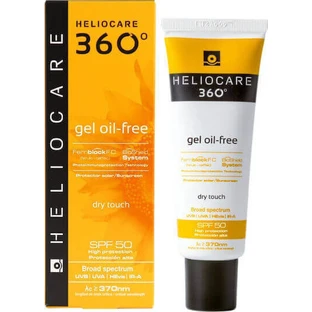 Гель для обличчя Heliocare 360 Gel Безмасляний сонцезахисний гель для сухого дотику SPF50 50 мл