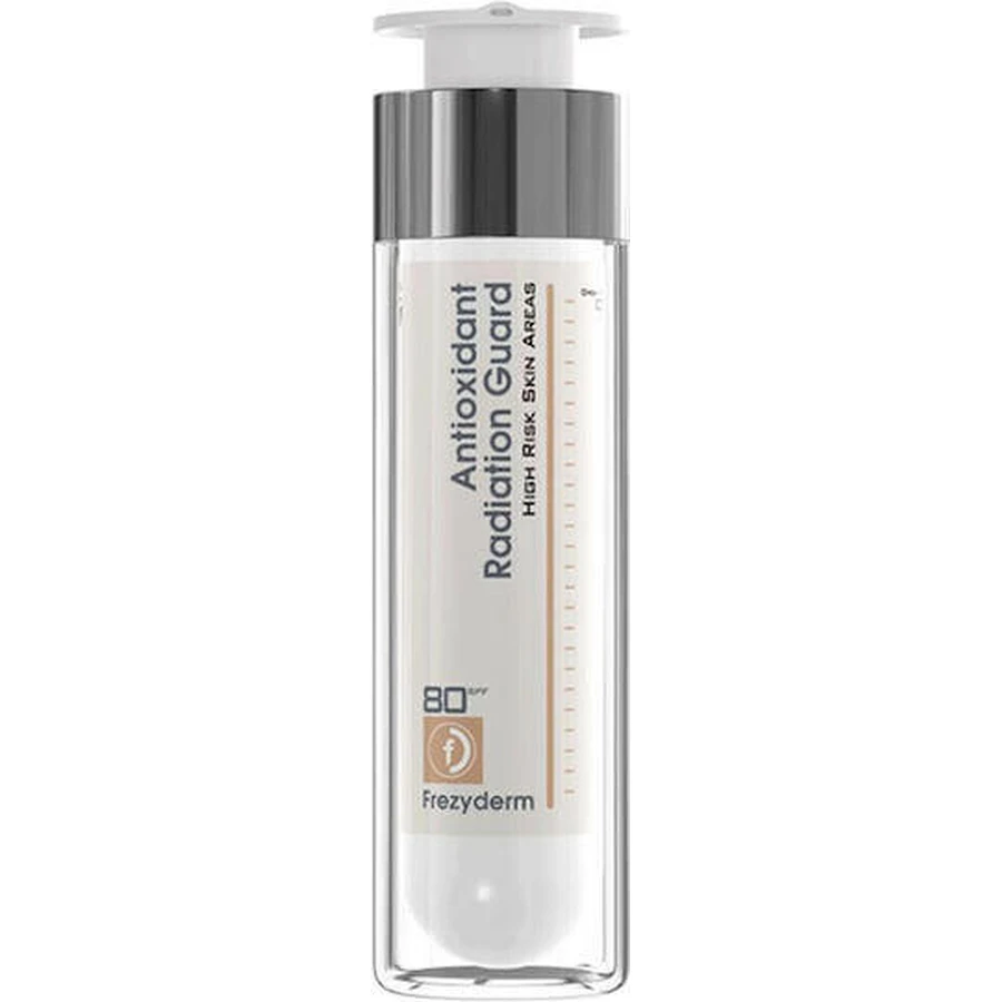 Зволожувальний денний крем для обличчя Frezyderm Antioxidant Radiation Guard з SPF80 та вітаміном С, 50 мл: ціни та характеристики