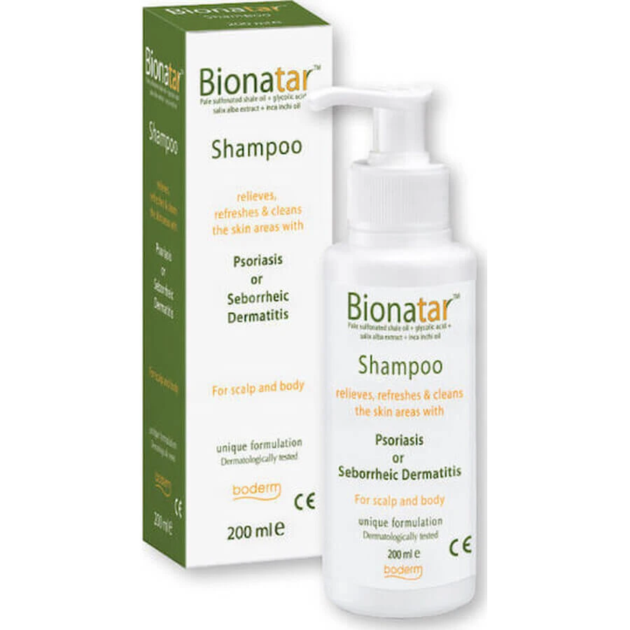 Шампунь Boderm Bionatar от псориаза 200 мл: цены и характеристики