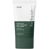Сонцезахисний крем Anua Heartleaf Silky Moisture Sunscreen 50 мл Легкий сонцезахисний крем з високим ступенем захисту від сонця