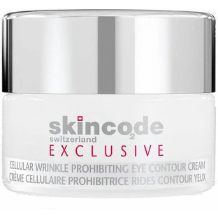 Skincode Ексклюзивний антивіковий і тонізуючий крем для шкіри навколо очей SPF50 з гіалуроновою кислотою 15мл