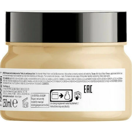 L'Oréal Professionnel Serie Expert Absolut Repair Зміцнююча маска для волосся 250 мл: ціни та характеристики