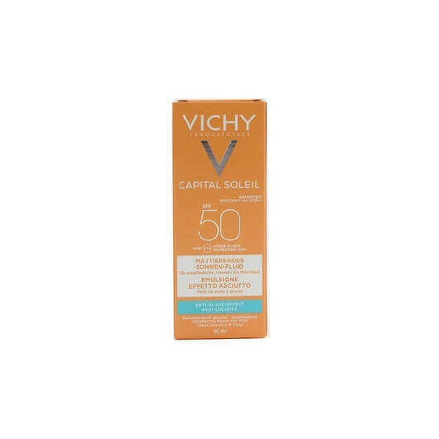 Vichy Ideal Soleil Водостойкий солнцезащитный крем для лица SPF50+ 50 мл: цены и характеристики