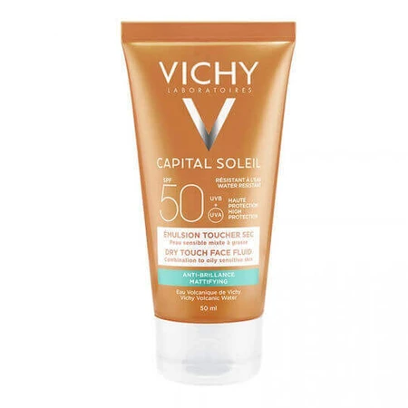 Vichy Ideal Soleil Водостойкий солнцезащитный крем для лица SPF50+ 50 мл: цены и характеристики